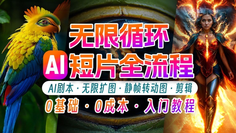 AI视频剪辑不断循环界面：初学者轻轻松松月入几万的绝技【揭密】-番茄副业网