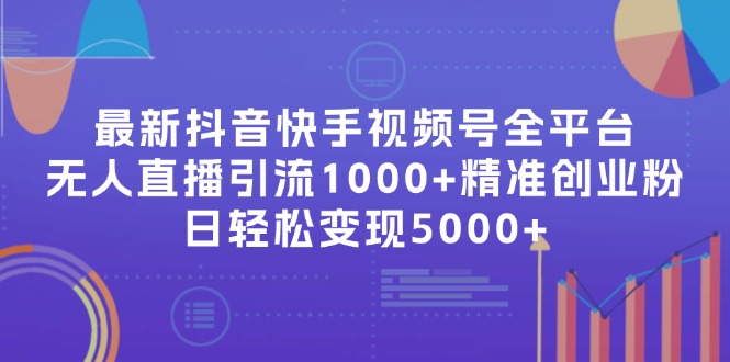 （11970期）最新抖音快手视频号全平台无人直播引流1000+精准创业粉，日轻松变现5000+-番茄副业网