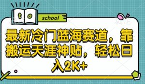 最新冷门蓝海赛道，靠搬运天涯神贴，轻松日入2K+-番茄副业网