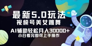（12699期）视频号最新5.0玩法，小白也能轻松月入30000+-番茄副业网
