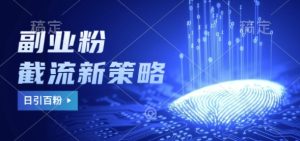 第二职业粉截留游戏玩法与更新,不废号, 防封号,日引100-番茄副业网