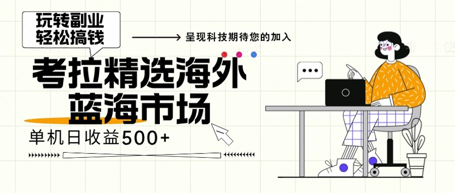 （13191期）海外全新空白市场，小白也可轻松上手，年底最后红利-番茄副业网