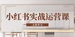 （13238期）小红书实战运营课：从开通店铺到直播话术，打造爆款笔记与高效直播-番茄副业网