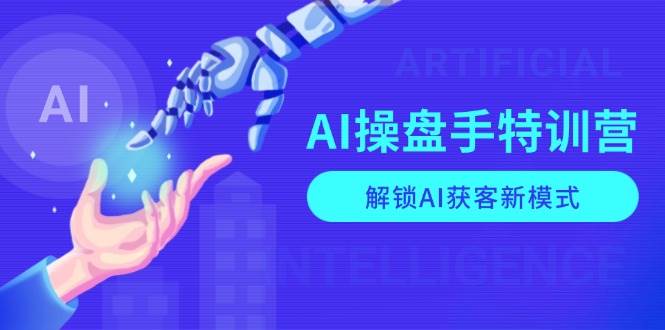 AI操盘手特训营，解锁AI获客新模式，全面掌握AI商业应用与提示词技巧-番茄副业网