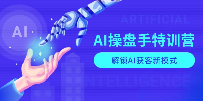 （13915期）AI-操盘手特训营，解锁AI获客新模式，全面掌握AI商业应用与提示词技巧-番茄副业网