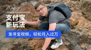 支付宝生活号，新玩法，利用寻宝视频，挣分成计划，新手小白也能轻松月入过W-番茄副业网