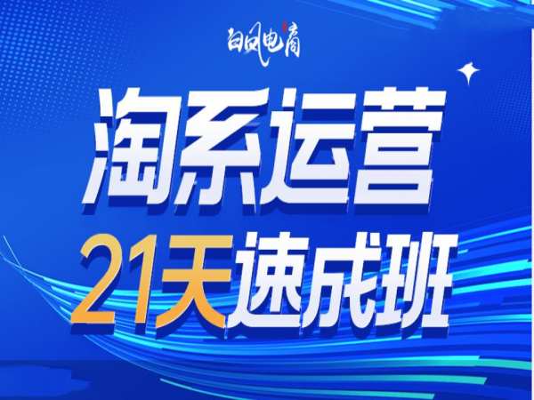 淘系运营21天速成班35期，年前最后一波和2025方向-番茄副业网