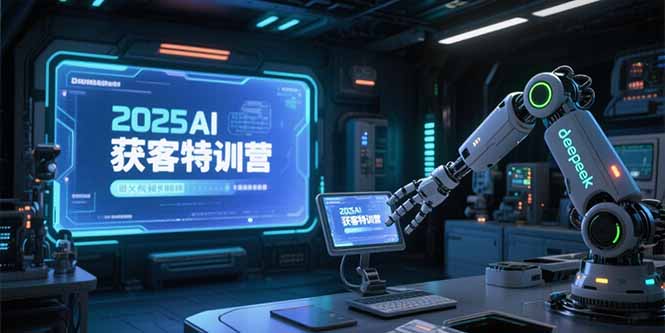 （15289期）2025AI获客特训营，AI图文视频全制作，deepseek工具实操教学-番茄副业网