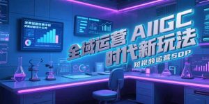 （15327期）全域运营AIGC时代新玩法，文案封面设计公式，短视频运营SOP-番茄副业网