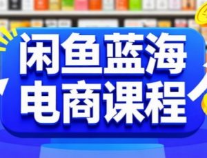 闲鱼蓝海电商课程，手把手助你快速上手，轻松实现闲鱼稳定盈利-番茄副业网